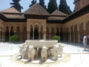 The Alhambra's Patio de los leones - Granada, Spain (July 2015)